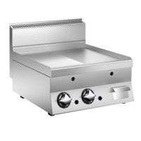 STOCK Gas-Grillplatte, 2/3 glatte und 1/3 geriffelte Stahlfläche, Geräteoberteil STOCK Gas-Grillplatte, 2/3 glatte und 1/3 geriffelte Stahlfläche, Geräteoberteil