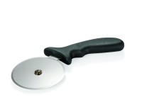 Profi-Pizzaschneider, mit ABS Griff, schwarz, 10 cm Profi-Pizzaschneider, mit ABS Griff, schwarz, 10 cm