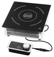 Induktionskochfeld Gastro, 1 Kochstelle, Einbaugerät Induktionskochfeld Gastro, 1 Kochstelle, Einbaugerät