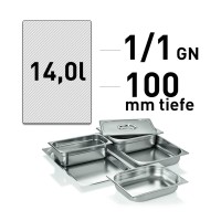 GN Behälter - Edelstahl - GN 1/1 - 100 mm - ECO Line GN Behälter - Edelstahl - GN 1/1 - 100 mm - ECO Line