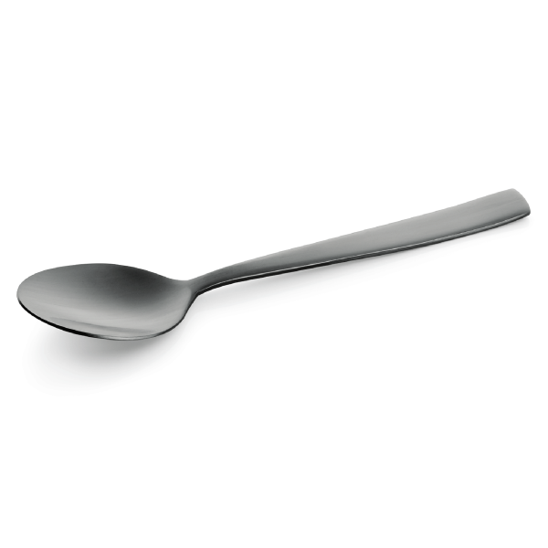 Kaffeelöffel Hamburg Fresh, Edelstahl, PVD-beschichtet, schwarz, L 135 mm
