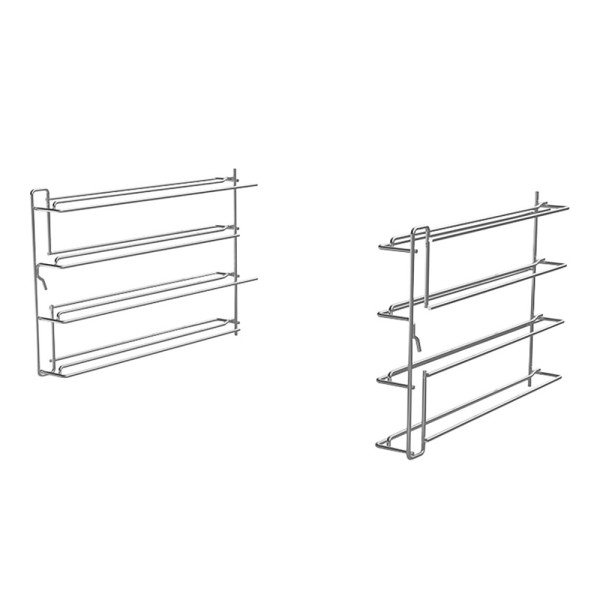 Gestell GN1/1 mit 4 Auflageschienen für SMEG Heissluftöfen
