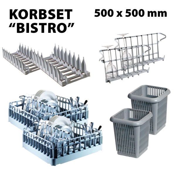 Korbset "Bistro" 500x500 mm
