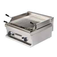 Gas-Lavasteingrill, 2 Flammen, Geräteoberteil - SOLOTEC 600 Gas-Lavasteingrill, 2 Flammen, Geräteoberteil - SOLOTEC 600