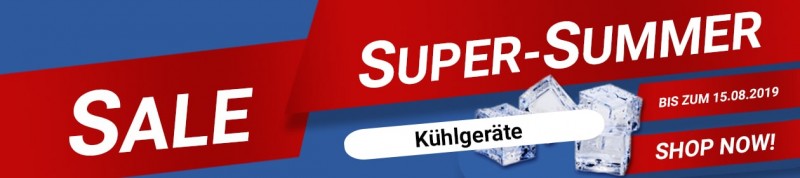 Super Summer Sale Kühlgeräte