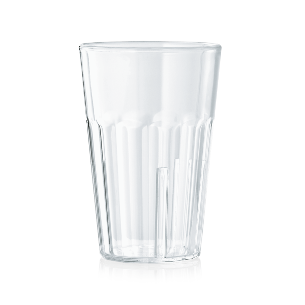 Trinkbecher, Polycarbonat, transparent, Ø 70 mm, 220 ml, ungeeicht