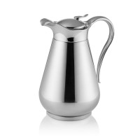 Isolierkanne, 1 ltr., Ø 13,5 cm, Höhe 19 cm, Chromnickelstahl 18/8 Isolierkanne, 1 ltr., Ø 13,5 cm, Höhe 19 cm, Chromnickelstahl 18/8