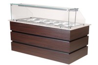 Counterausgabe kalt 5/1 GN, +2 / +8°C, statische Kühlung Counterausgabe kalt 5/1 GN, +2 / +8°C, statische Kühlung