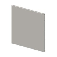 Seitenverkleidung Edelstahlmodulsystem 2.0 für 640 mm Seitenverkleidung Edelstahlmodulsystem 2.0 für 640 mm