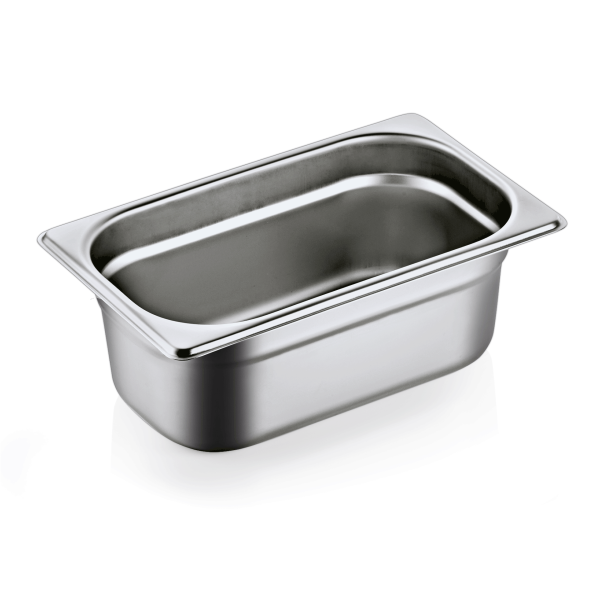 GN Behälter - Edelstahl - GN 1/4 - 100 mm - 2,8 Liter