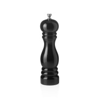 Salzmühle, klassisch, Holz, Keramik-Mahlwerk, glänzend schwarz, Ø 60 x H 200 mm Salzmühle, klassisch, Holz, Keramik-Mahlwerk, glänzend schwarz, Ø 60 x H 200 mm