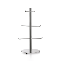 Vorschau: Brezel- und Wurstständer, Edelstahl, Höhe 50 cm, Bodenplatte ø 22 cm mit Gummifüßen Vorschau: Brezel- und Wurstständer, Edelstahl, Höhe 50 cm, Bodenplatte ø 22 cm mit Gummifüßen
