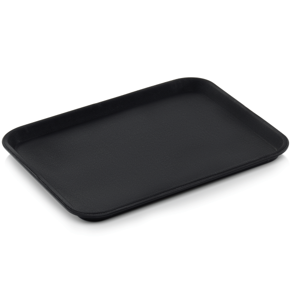 Tablett GN 1/2, schwarz, Polypropylen