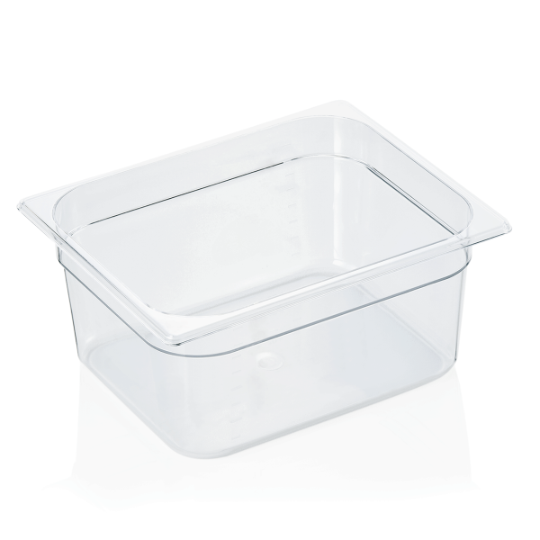 GN-Behälter, Kunststoff Polycarbonat, GN 1/2, 150 mm, 9 Liter