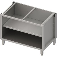 Unterschrank-Modul, offen, mit Zwischenboden, Tiefe 640 mm Unterschrank-Modul, offen, mit Zwischenboden, Tiefe 640 mm
