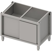 Unterschrank-Modul mit Schiebetüren, Tiefe 540 mm Unterschrank-Modul mit Schiebetüren, Tiefe 540 mm