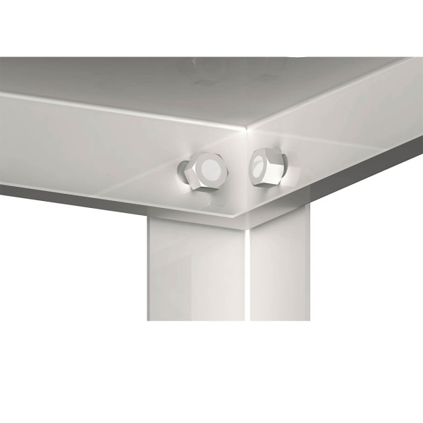 Lagerregal ECO mit glatten Böden, 600mm Tiefe