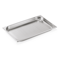 GN Behälter, Edelstahl, Boden gelocht, GN 1/1, 40 mm, ECO Line GN Behälter, Edelstahl, Boden gelocht, GN 1/1, 40 mm, ECO Line