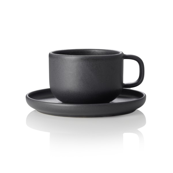 "ONE Midnight" Cappucinotasse mit Untertasse