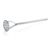 Kartoffelstampfer, Chrom-Nickel-Stahl, Ø 12 cm Kartoffelstampfer, Chrom-Nickel-Stahl, Ø 12 cm