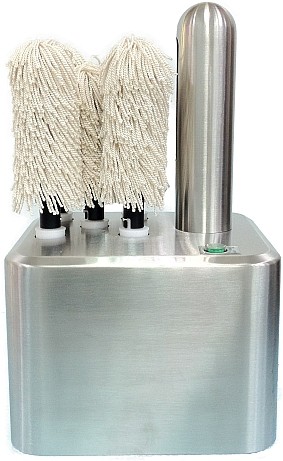 elektrische Gläserpoliermaschine, Gehäuse aus Edelstahl