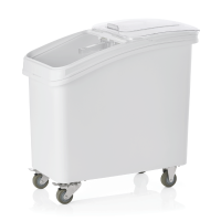 Vorschau: Zutaten-/Lagerbehälter - 81 Liter - Polyethylen/Deckel aus Polycarbonat - einseitig aufschiebbar, 4 Vorschau: Zutaten-/Lagerbehälter - 81 Liter - Polyethylen/Deckel aus Polycarbonat - einseitig aufschiebbar, 4
