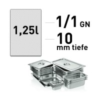 GN Behälter - Edelstahl - 1/1 GN - 10 mm GN Behälter - Edelstahl - 1/1 GN - 10 mm