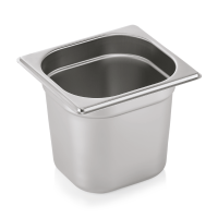 Vorschau: GN-Behälter 1/6, 150 mm tief, 2,4 Liter, Edelstahl, ECO-Line Vorschau: GN-Behälter 1/6, 150 mm tief, 2,4 Liter, Edelstahl, ECO-Line