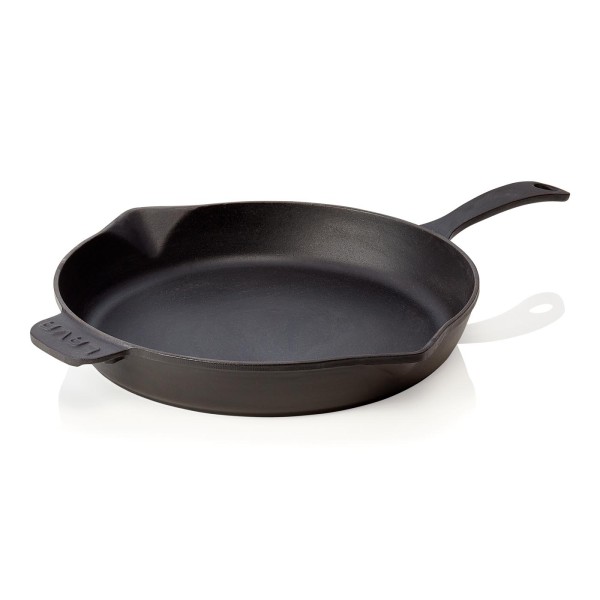 Bratpfanne EisenStil, rund, Ø 300 mm x H 55 mm, Gußeisen emailliert, schwarz