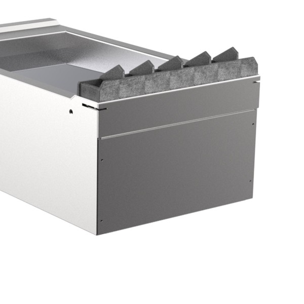 Aufpreis-Option Gas Anschluss hinten für STOCK Geräteoberteile 700 mm