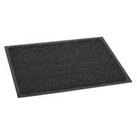 Schmutzfangmatte, PVC, dunkelgrau, rutschhemmender Schaumstoffrücken, 800 x 600 mm Schmutzfangmatte, PVC, dunkelgrau, rutschhemmender Schaumstoffrücken, 800 x 600 mm