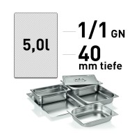 GN Behälter - Edelstahl - GN 1/1 - 40 mm - ECO-Line GN Behälter - Edelstahl - GN 1/1 - 40 mm - ECO-Line