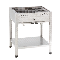 Vorschau: Holzkohlegrill Gastro, Standgrill Vorschau: Holzkohlegrill Gastro, Standgrill