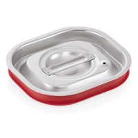 GN-Deckel 1/6 mit Silikondichtung GN-Deckel 1/6 mit Silikondichtung