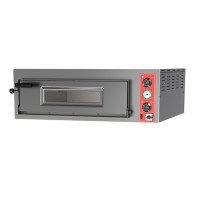 Elektro Pizzaofen, 1 Backkammer, Pizzen 4x Ø 33 cm, mechanische Steuerung Elektro Pizzaofen, 1 Backkammer, Pizzen 4x Ø 33 cm, mechanische Steuerung
