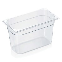 GN-Behälter, Kunststoff Polycarbonat, GN 1/3, 200 mm, 7,1 Liter GN-Behälter, Kunststoff Polycarbonat, GN 1/3, 200 mm, 7,1 Liter