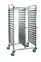 Regal-/Abräumwagen, GN-1/1, 30 GN-Behälter/ 60 Tabletts Regal-/Abräumwagen, GN-1/1, 30 GN-Behälter/ 60 Tabletts