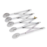 Teigschneider, 5 Rädchen Teigschneider, 5 Rädchen